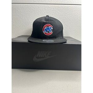 Chicago Cubs Baseball Cap‎ Hat Black Adjustable Adult #353